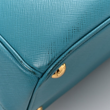 Prada Saffiano Lux Parabole Tote Turchese 11 of 13
