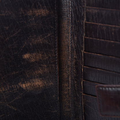 Gucci Monogram Hasler Continental Wallet Dark Brown 15 of 23