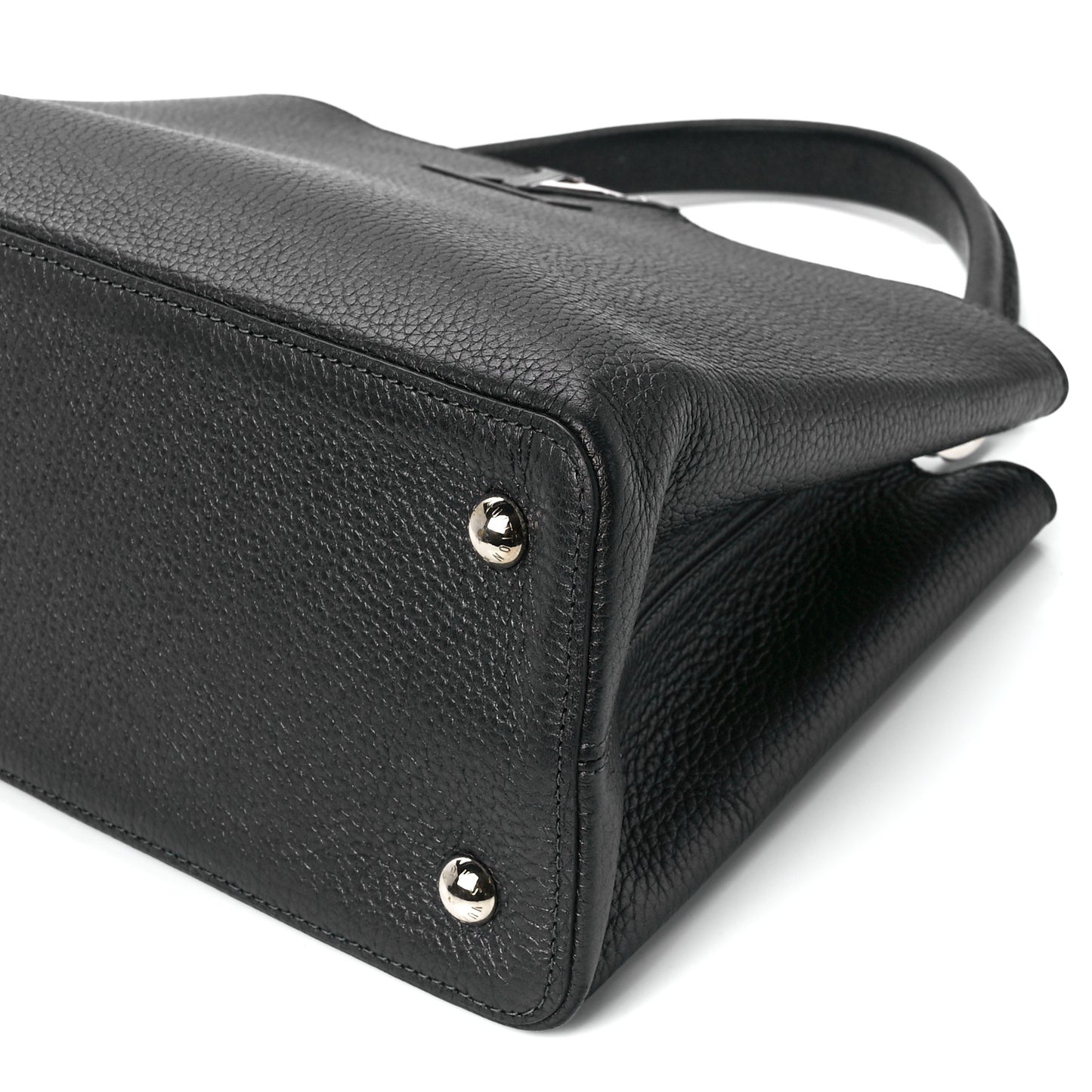 Taurillon Capucines MM Platino
