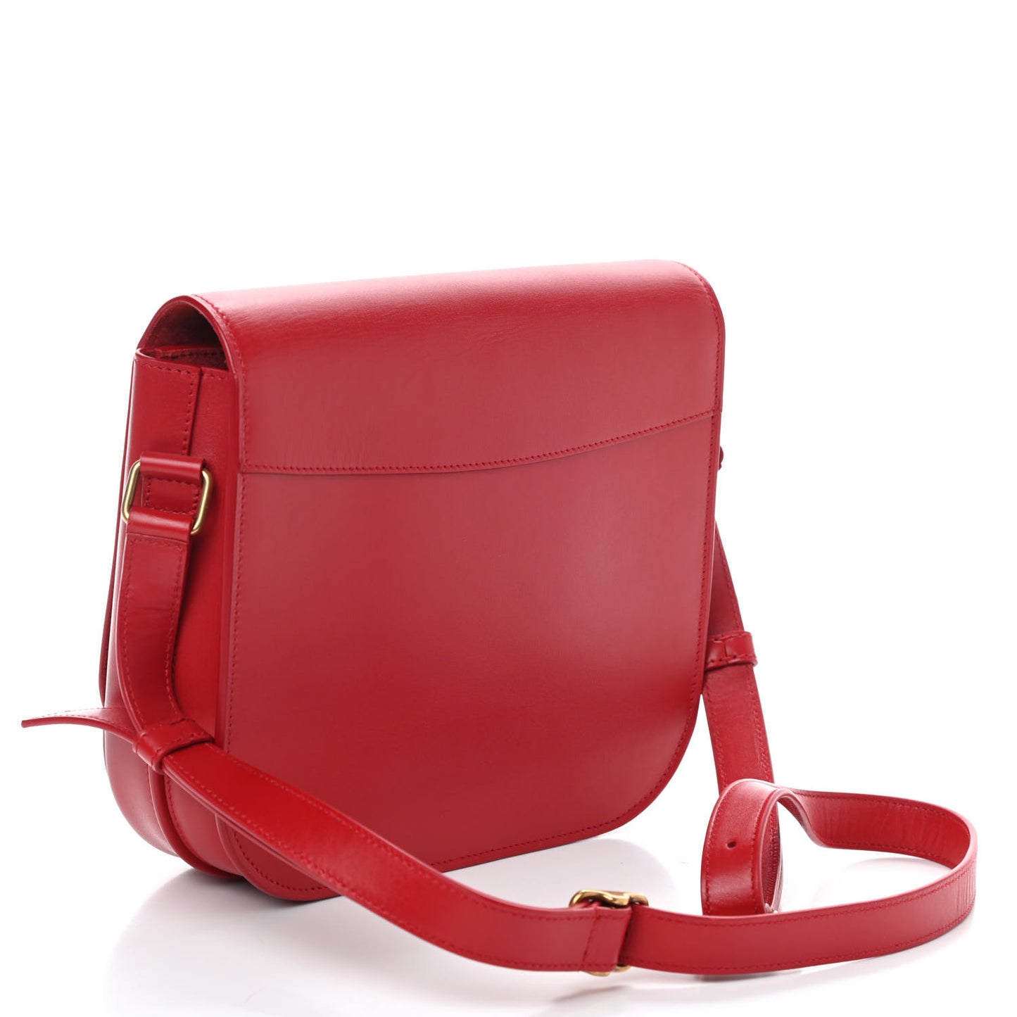 Calfskin Betty Messenger Red