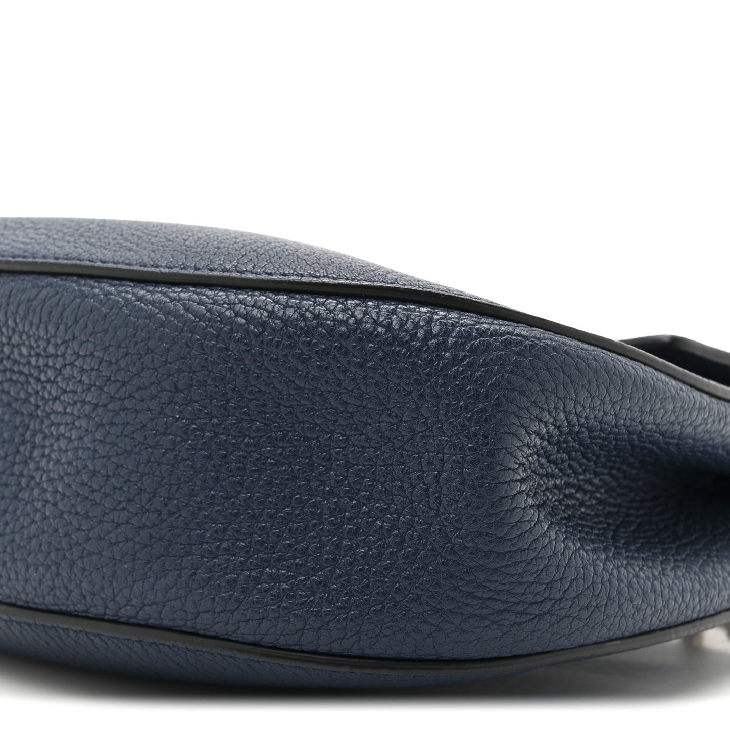 Grained Lambskin Drew Shoulder Bag Factory Blue