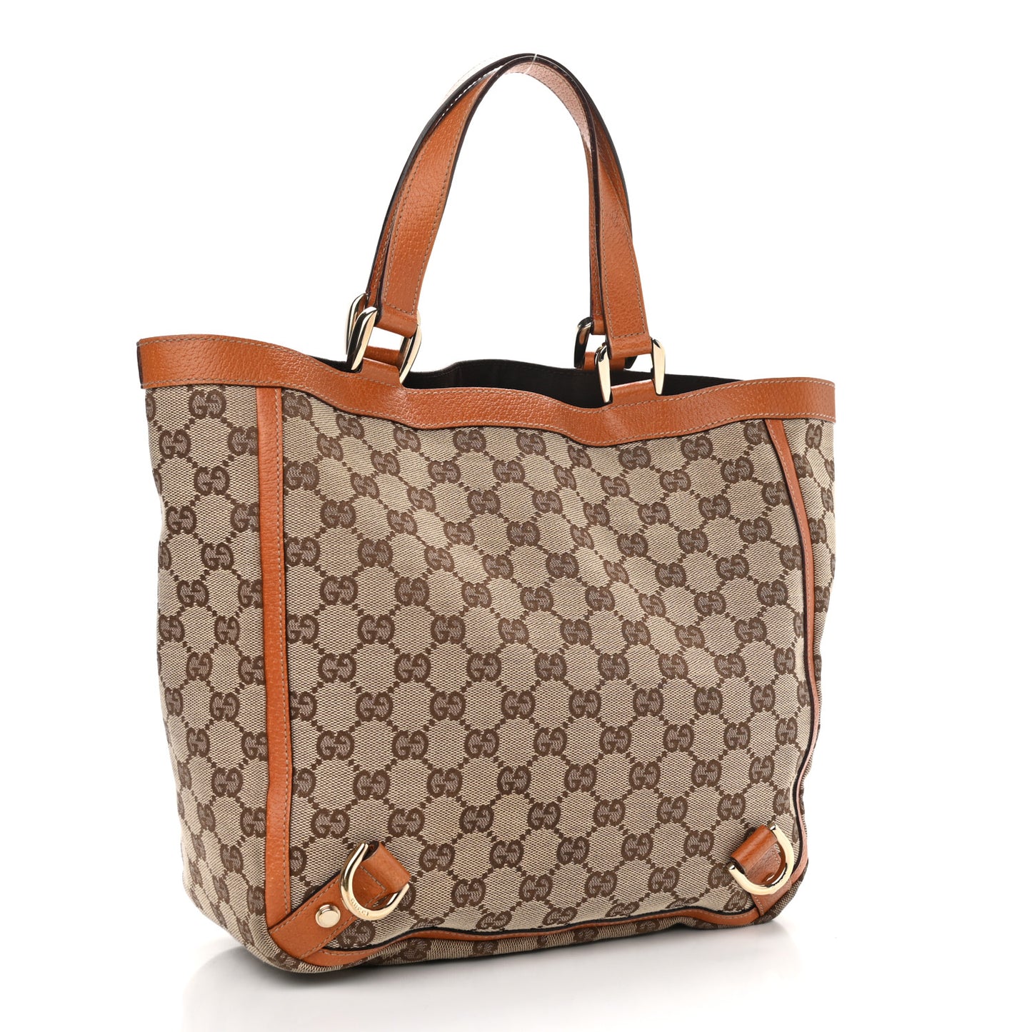 Monogram Small Abbey Tote Brown