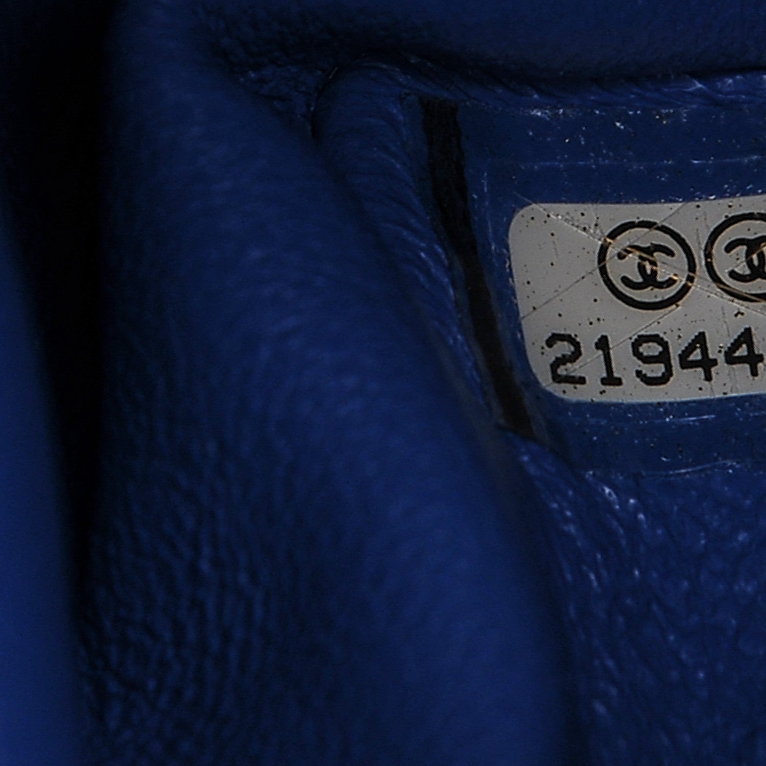 Chanel Lambskin Quilted Maxi Double Flap Blue 7 of 7
