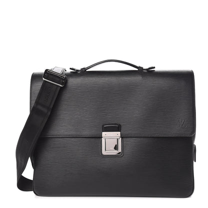 Louis Vuitton Epi Vassili PM Messenger Bag Black 1 of 13