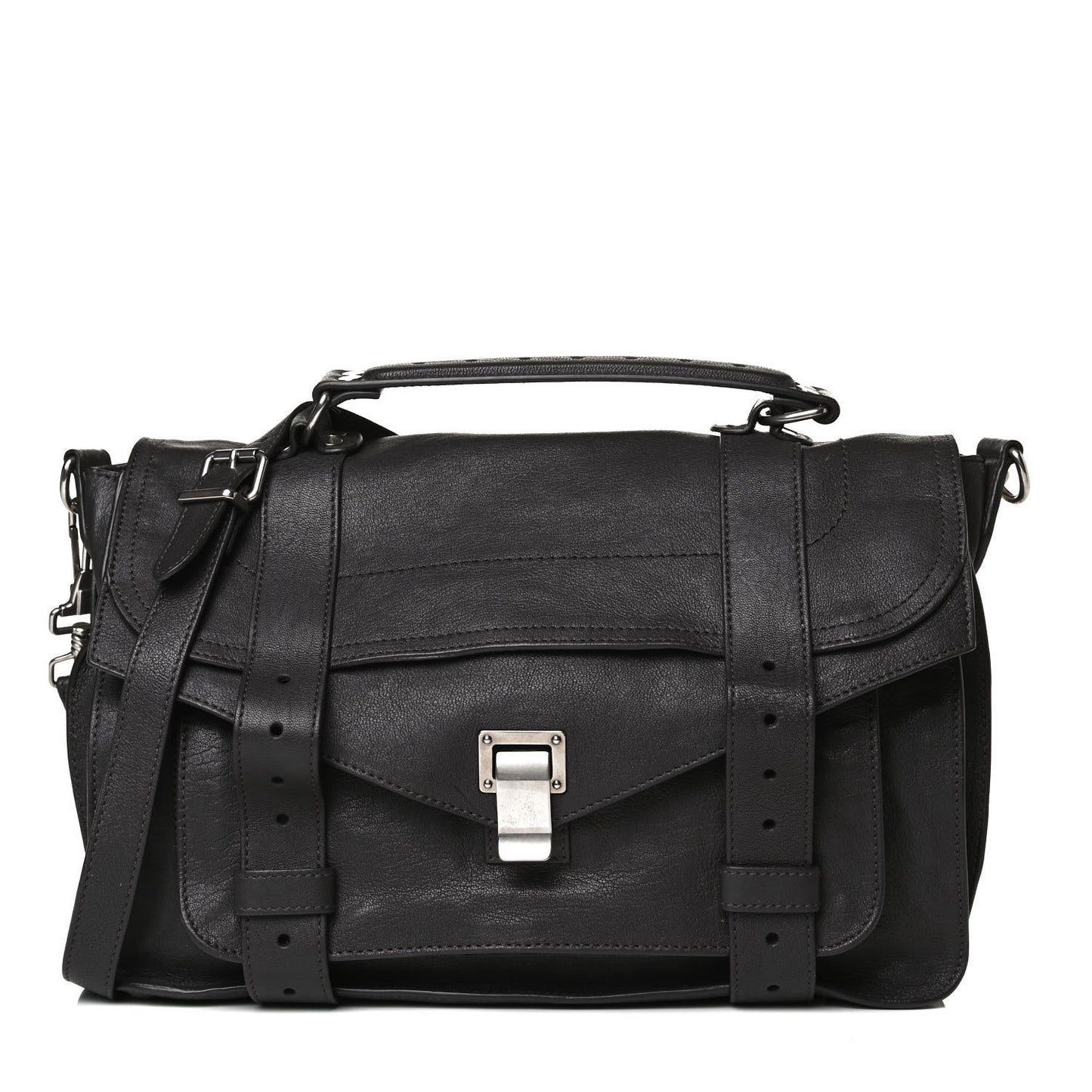 Lambskin Medium PS1 Satchel Pepe