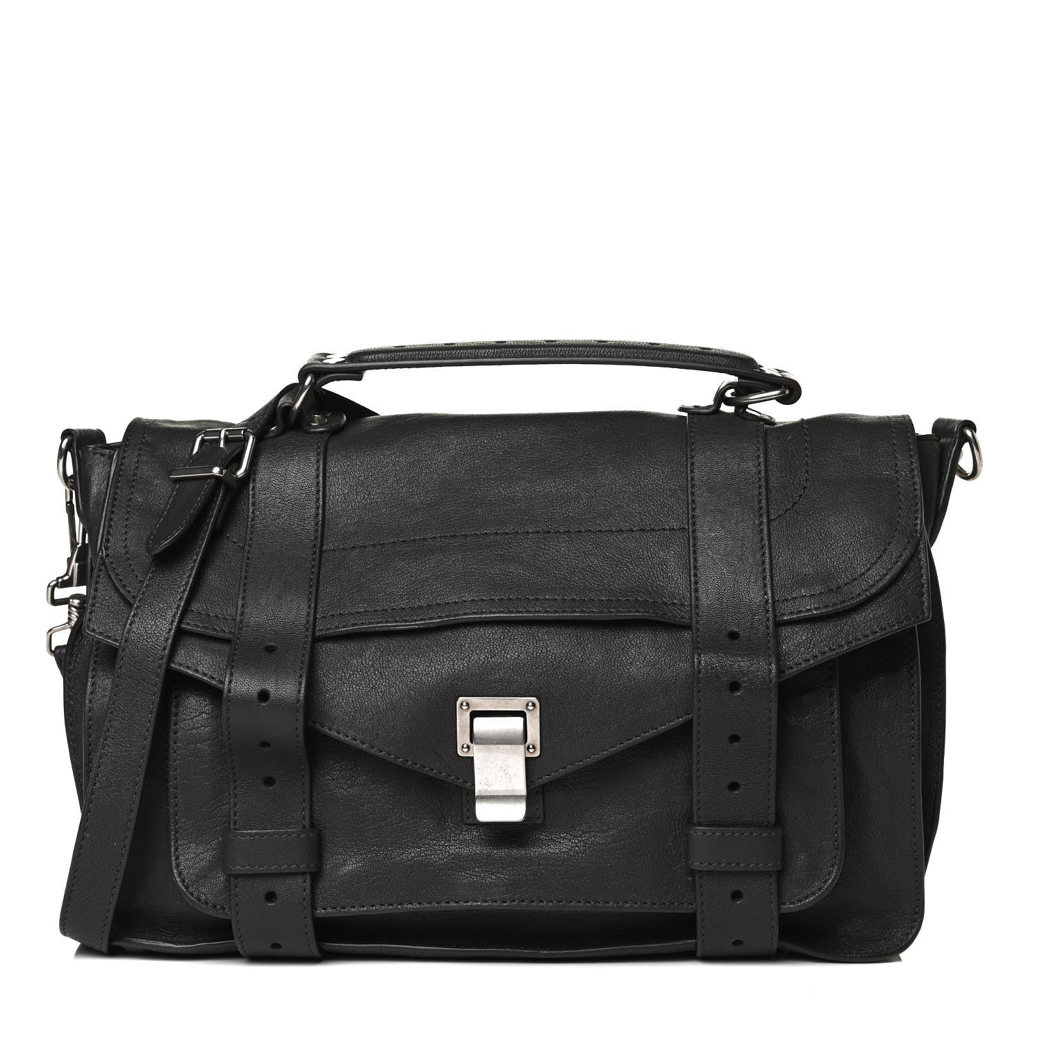 Proenza Schouler Lambskin Medium PS1 Satchel Pepe 1 of 11