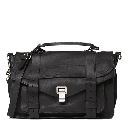 Proenza Schouler Lambskin Medium PS1 Satchel Pepe 1 of 11
