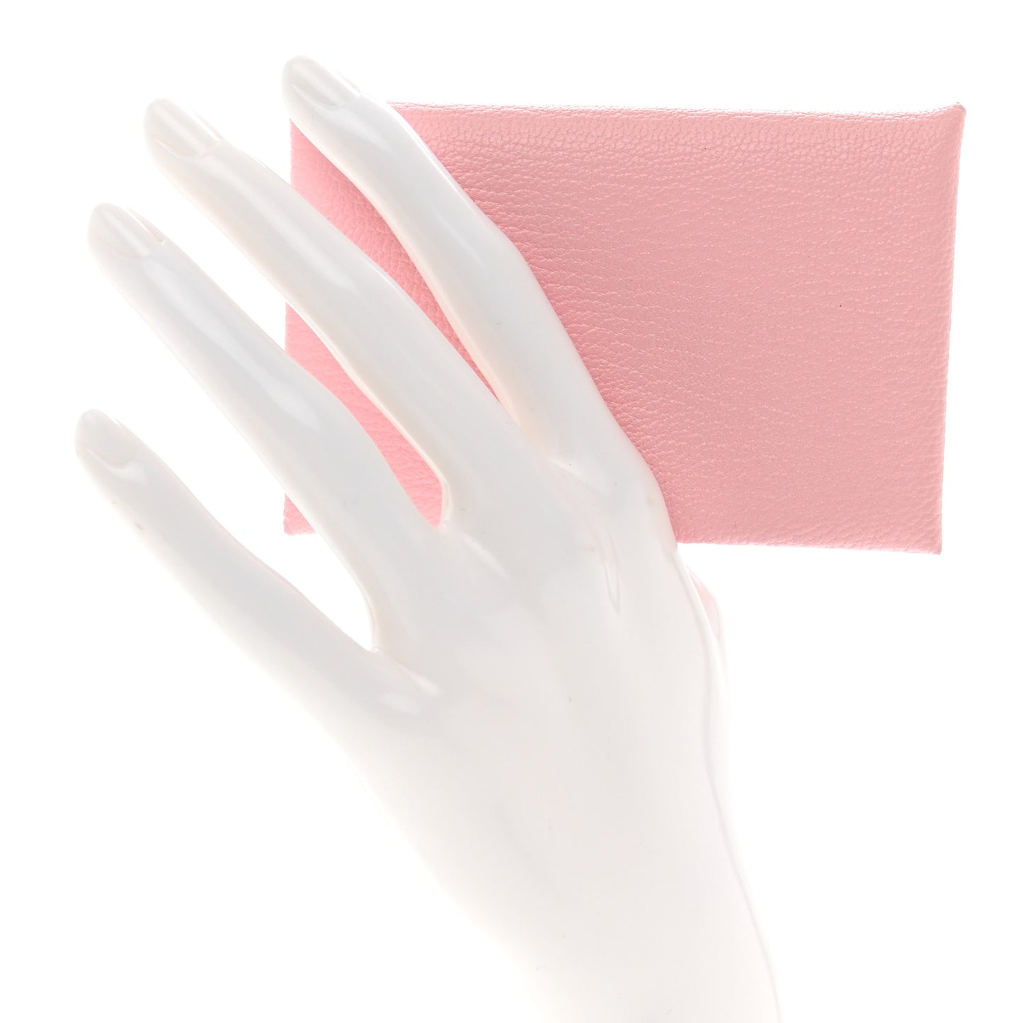 Chevre Mysore Calvi Card Case Rose Sakura