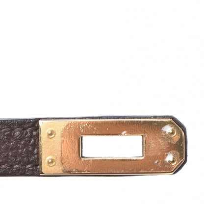 Hermes Togo Kelly Retourne 25 Chocolate 22 of 39