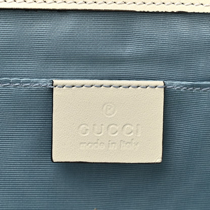 Gucci Calfskin Pouch Ivory Black 6 of 10