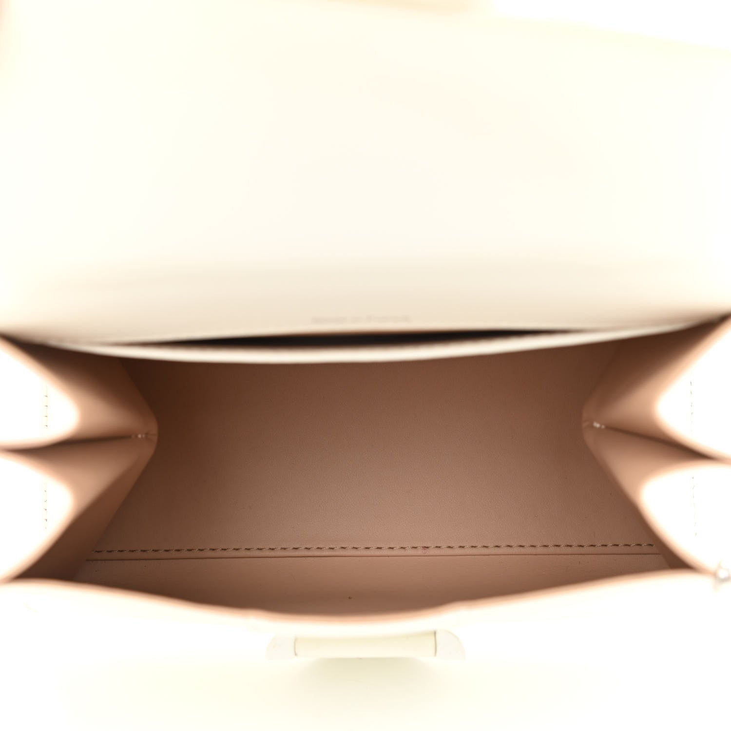 Delvaux Box Calfskin Mini Brillant Satchel Ivory 6 of 9