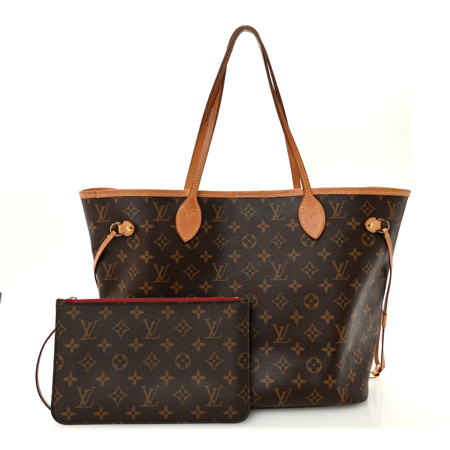 Monogram Neo Neverfull MM Cherry
