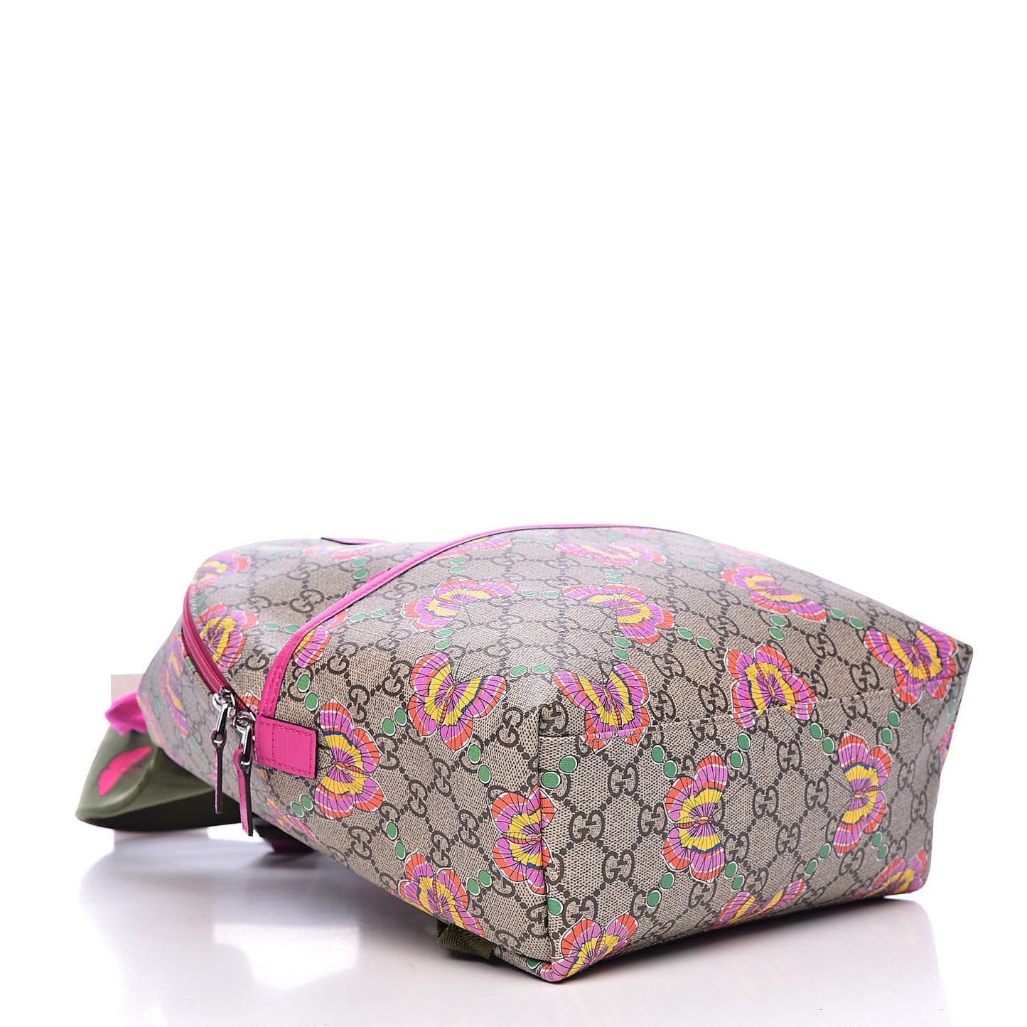 GG Supreme Monogram Childrens Butterfly Backpack