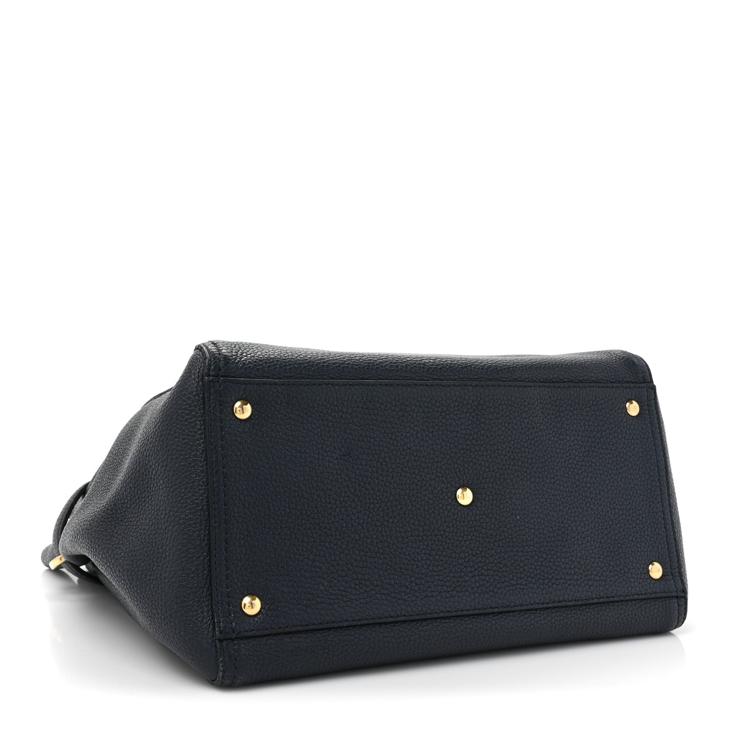 Salvatore Ferragamo Calfskin Verve Tote Navy 4 of 18