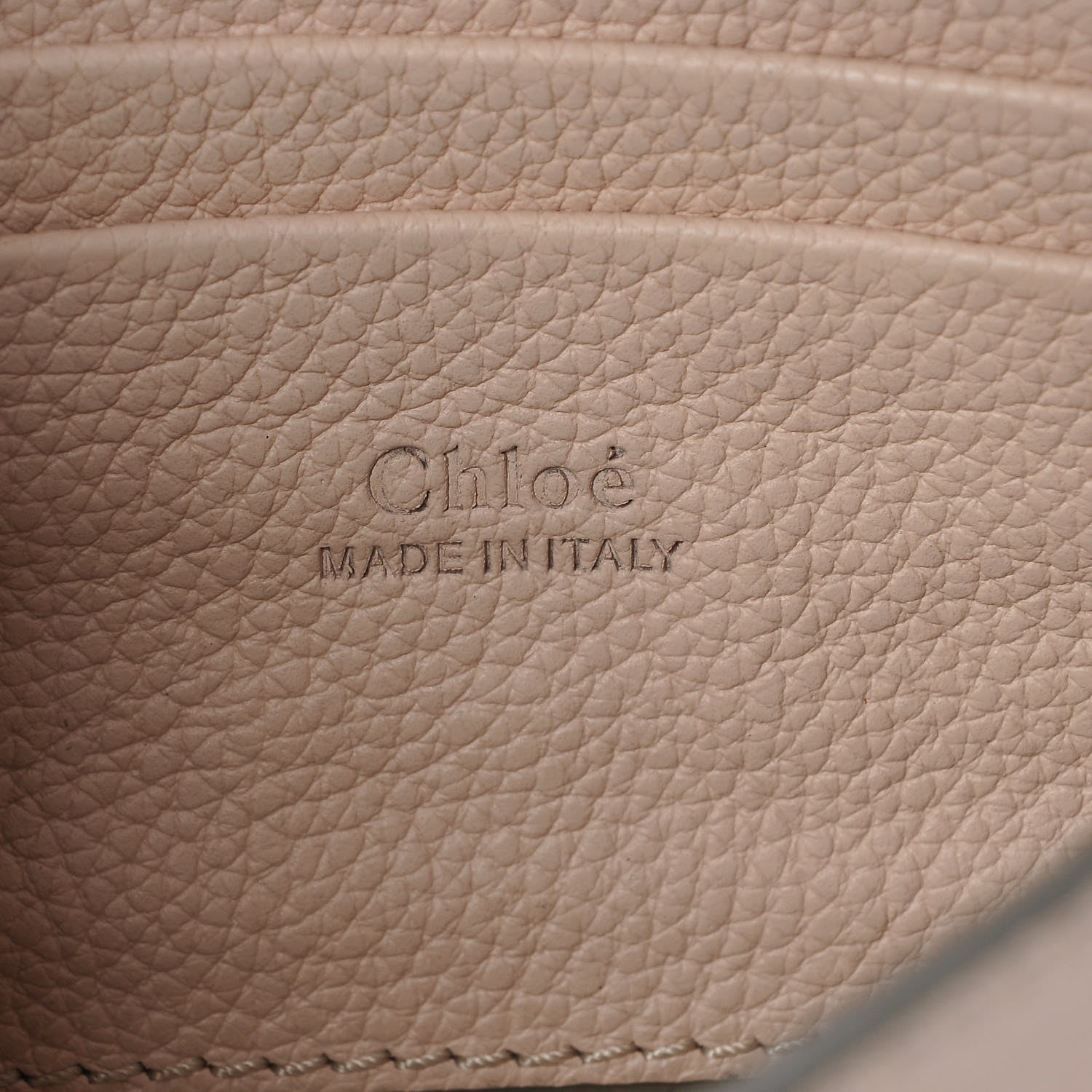 Chloe Calfskin Mini Faye Shoulder Bag Cement Pink 6 of 8