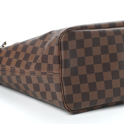 Louis Vuitton Damier Ebene Neo Neverfull MM Rose Ballerine 8 of 9