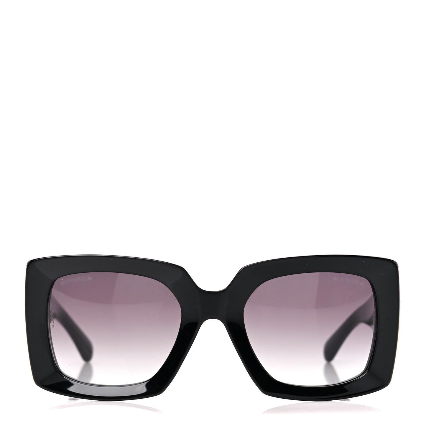 Acetate Rectangle Sunglasses 5435 Black
