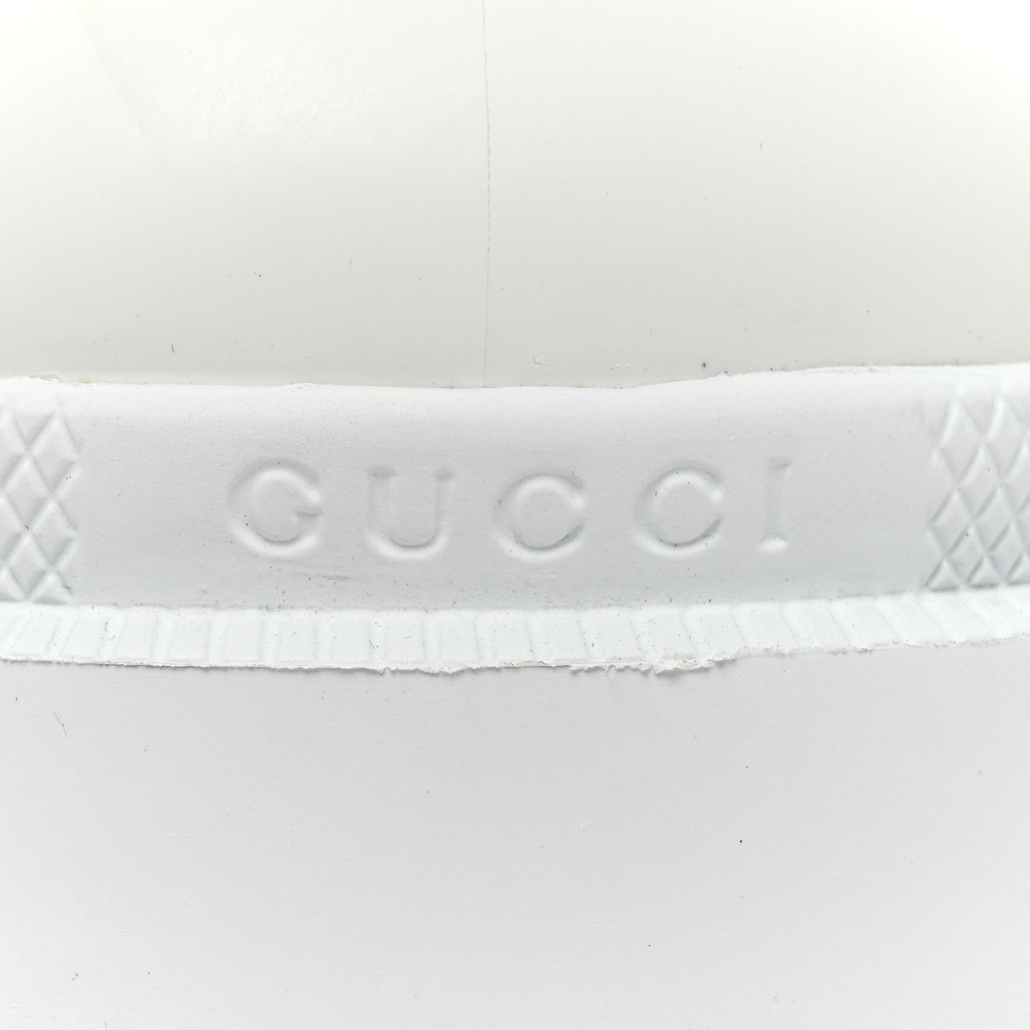 Gucci Rubber Horsebit Knee High Boots 39 Great White 7 of 8