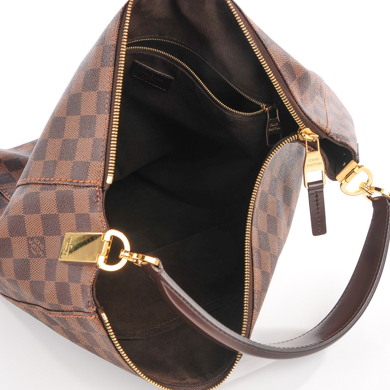 Louis Vuitton Damier Ebene Portobello GM 8 of 8