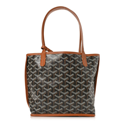 Goyard Goyardine Reversible Mini Anjou Black Gold 3 of 9