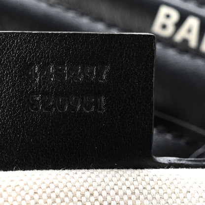 Gucci X BALENCIAGA Calfskin Matelasse Logo Print Small GG Marmont Shoulder Bag Black 7 of 11