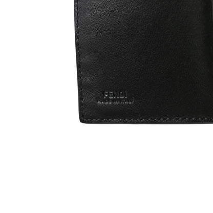 Fendi Vitello Liberty Century Lucido By The Way Medium Bi-Fold Wallet English Black 6 of 9