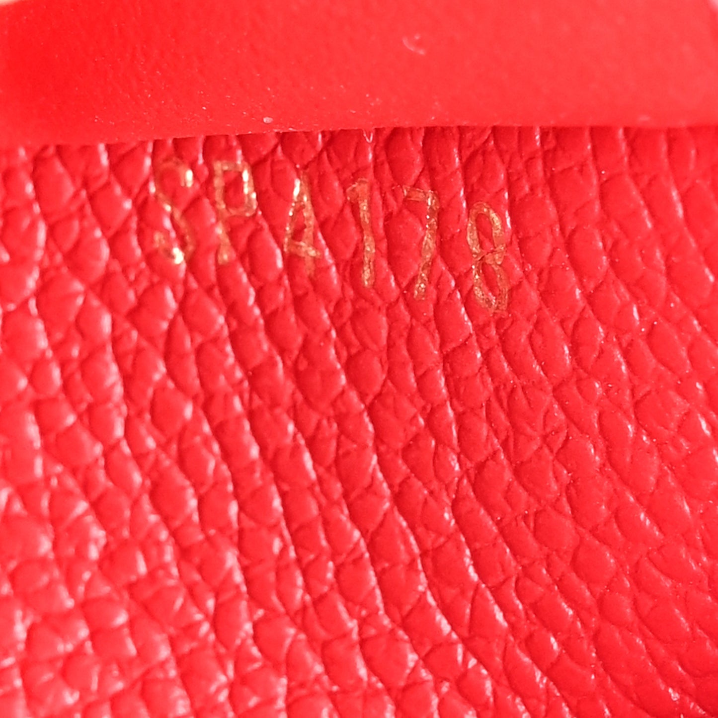 Empreinte Victorine Wallet Scarlet