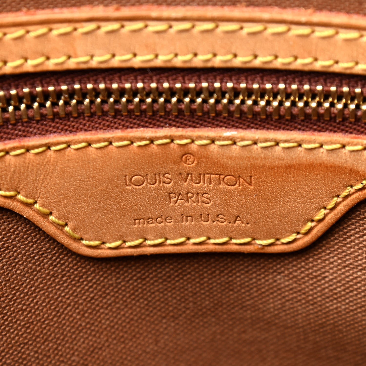 Louis Vuitton Monogram Cabas Piano 6 of 11