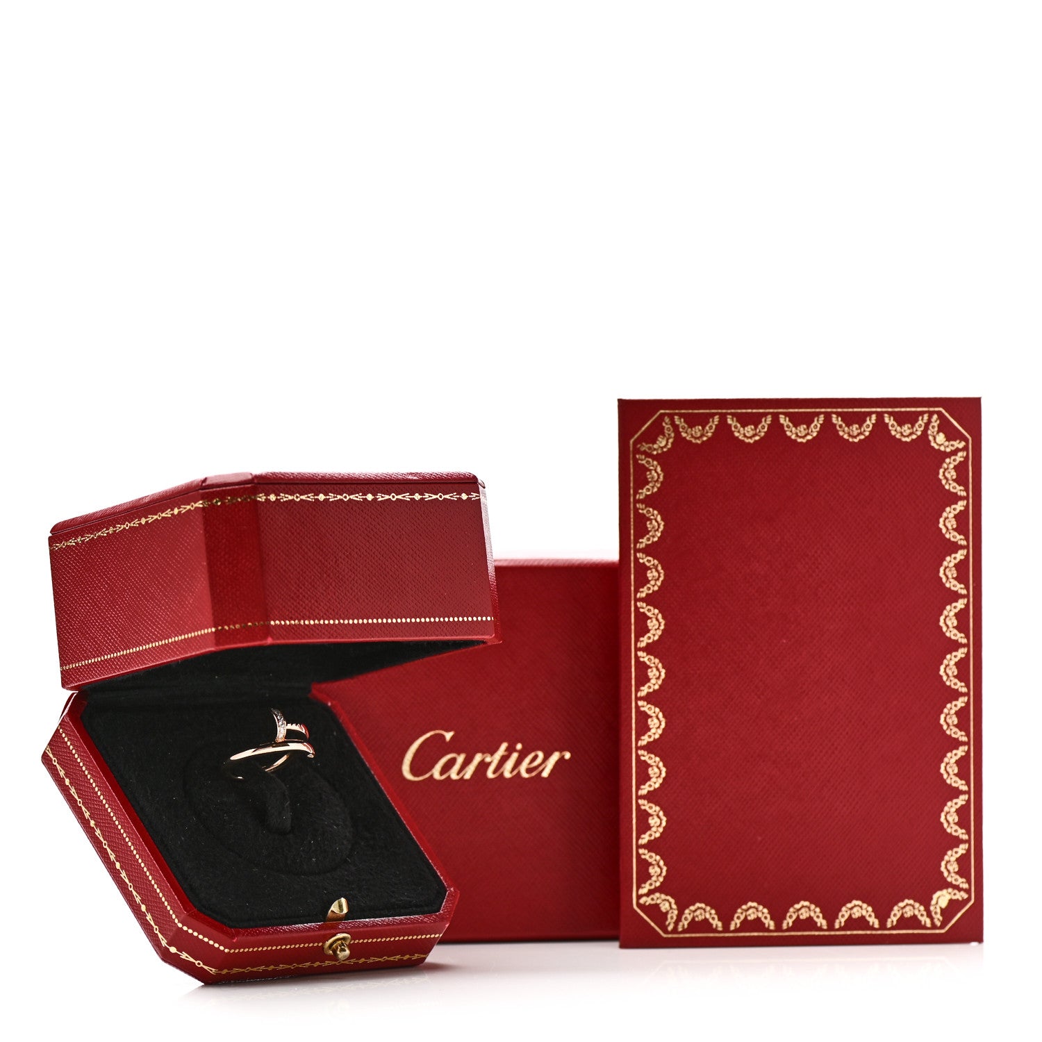 Cartier 18K Pink Gold Diamond Juste Un Clou Ring 50 5.25 6 of 6