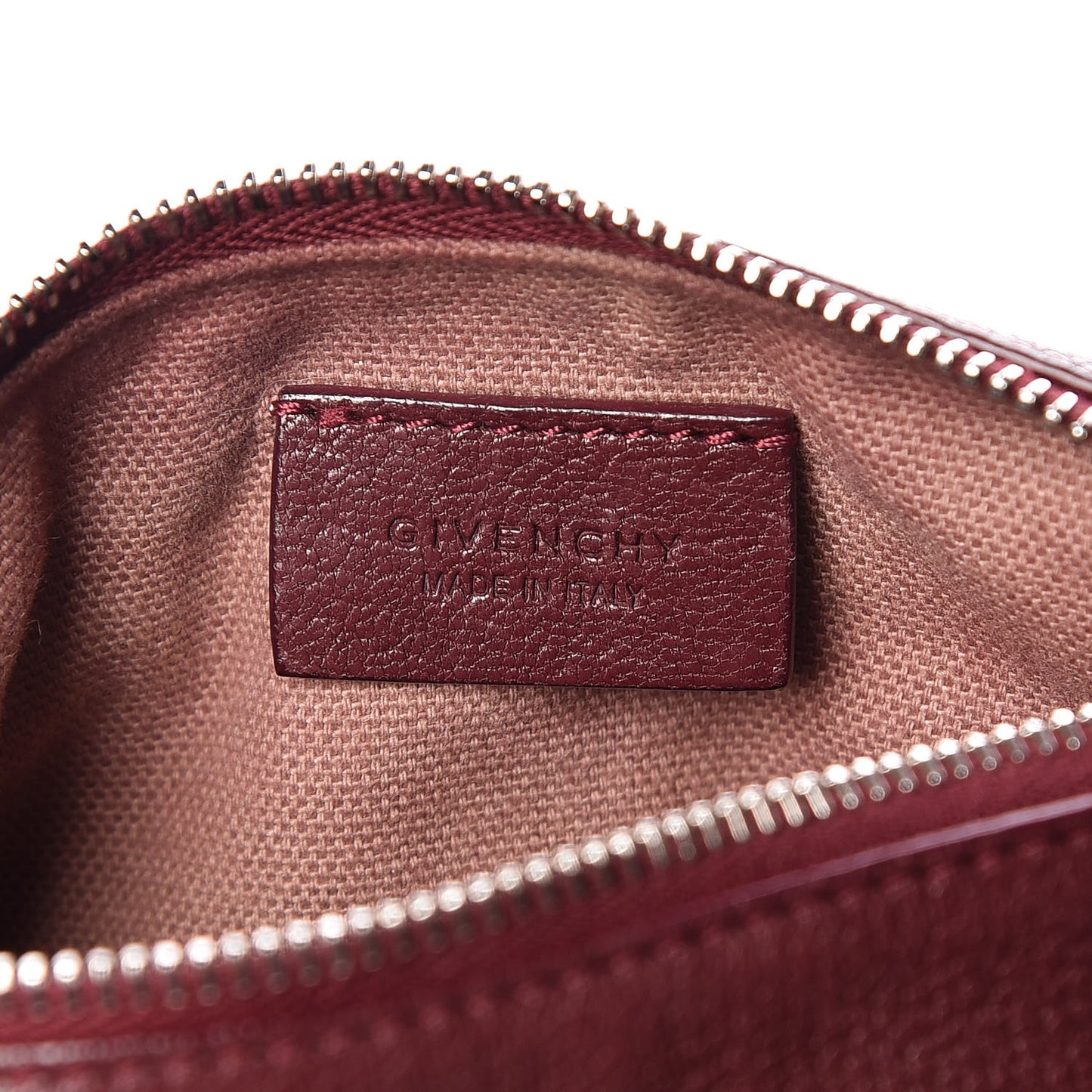 Sugar Goatskin Pandora Wristlet Oxblood