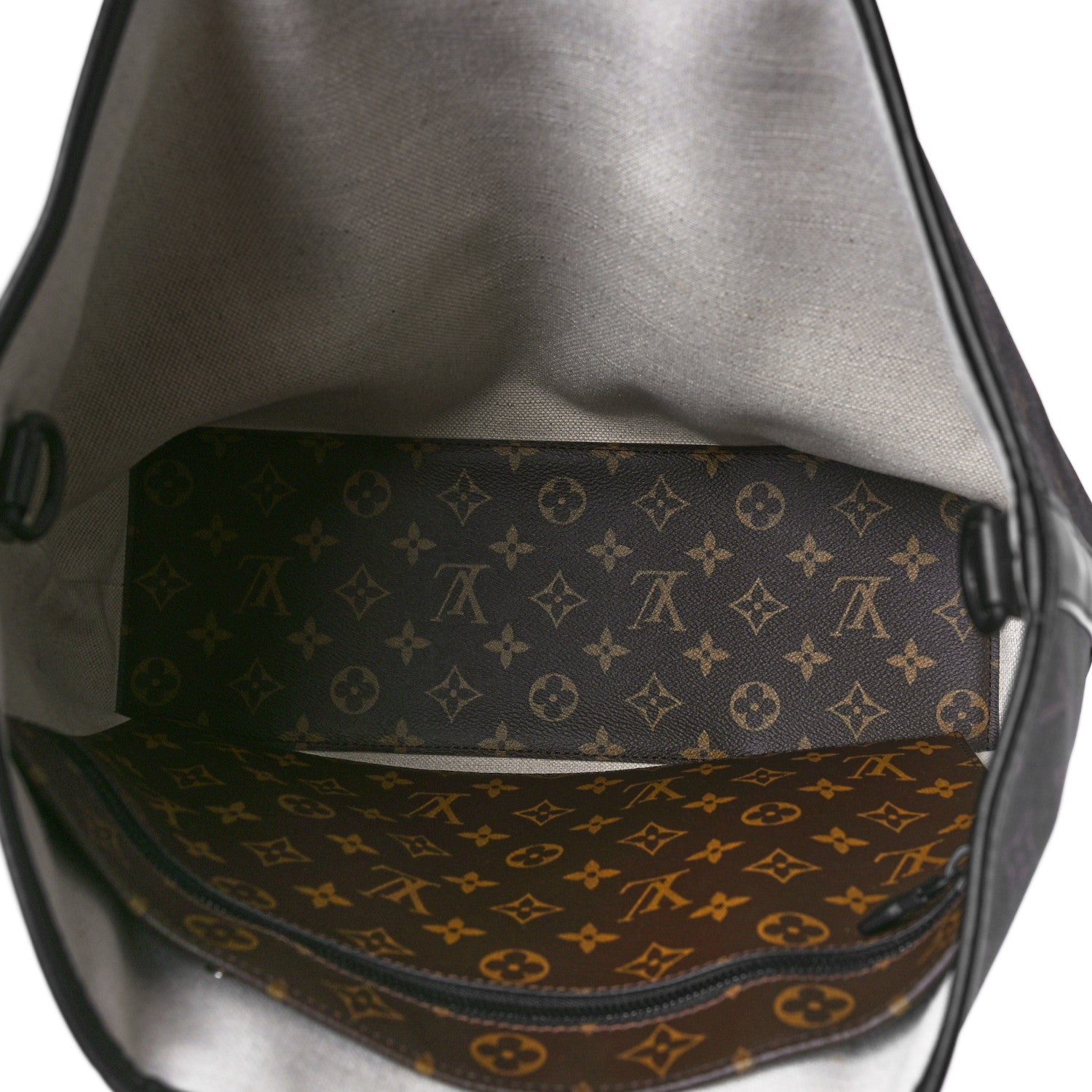 Louis Vuitton Monogram Macassar Weekend Tote PM 6 of 9