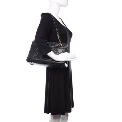 Chanel Caviar Quilted Timeless CC Soft Tote Black 2 of 10