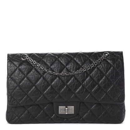 Chanel Aged Calfskin Quilted 2.55 Reissue 227 Flap Black 1 of 8