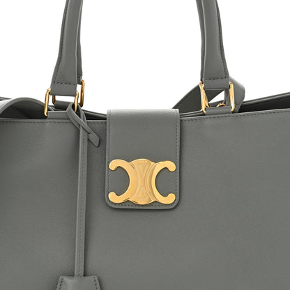 Celine Supple Calfskin Medium Appoline Zinc 8 of 10