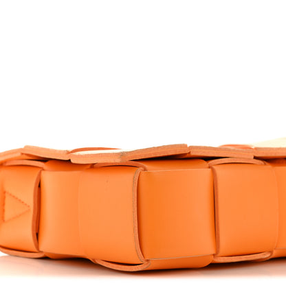 Bottega Veneta Nappa Maxi Intreccio Cassette Bag Tangerine 10 of 12