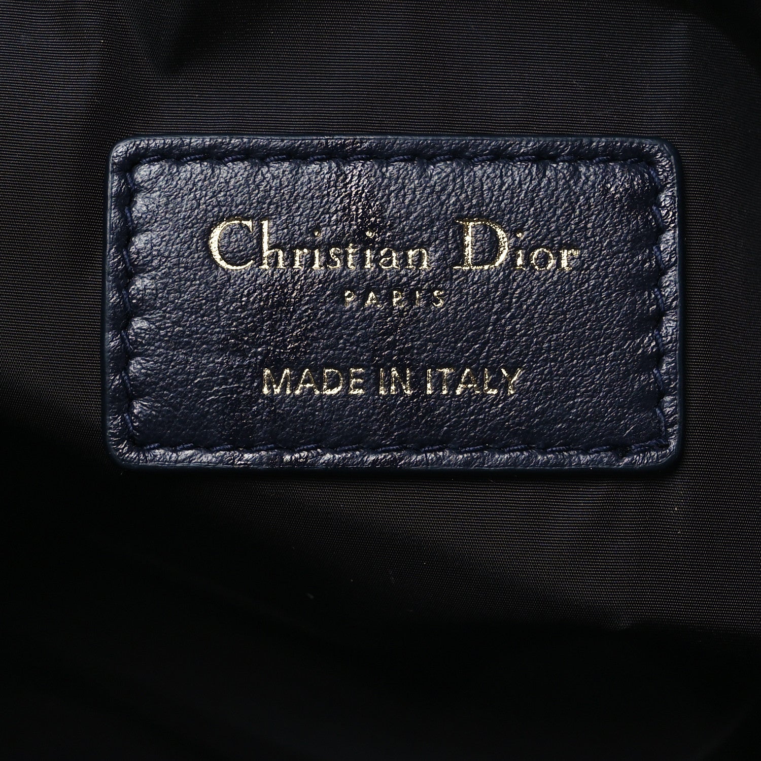 Christian Dior Embroidered Toile De Jouy 30 Montaigne Cosmetic Pouch Blue 7 of 9