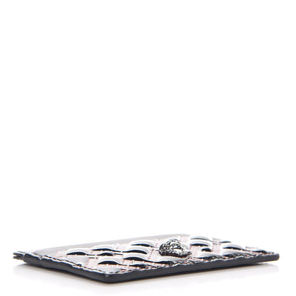 Versace Patent Calfskin Palazzo Card Holder Black 4 of 7