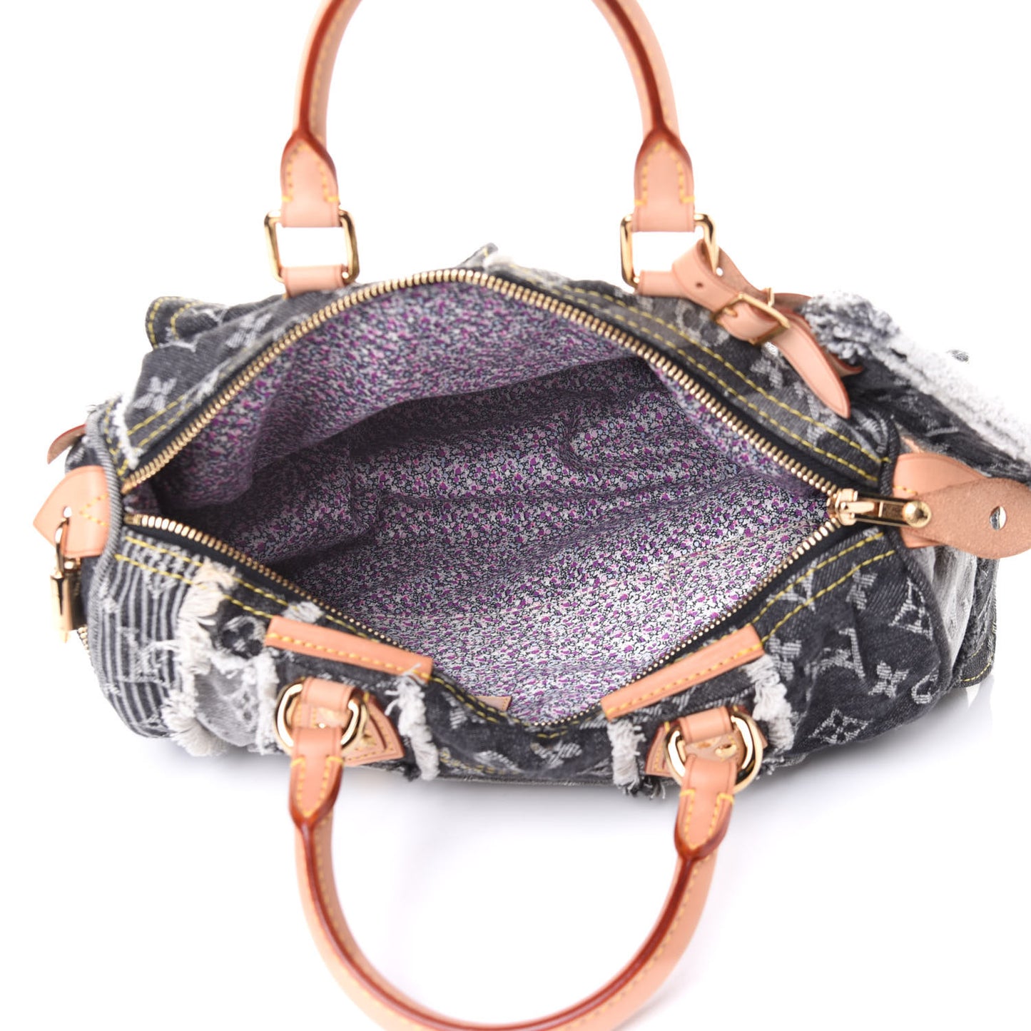 Denim Patchwork Speedy 30 Blue