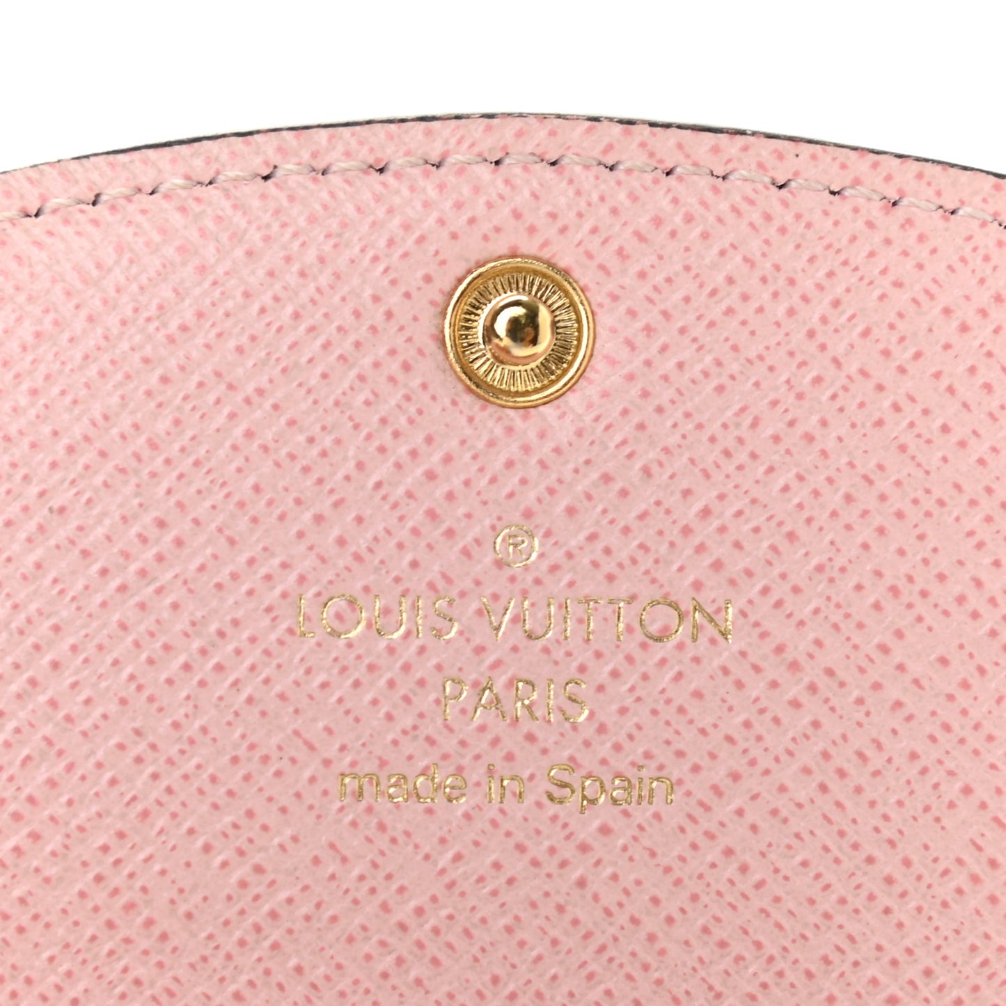 Monogram Rosalie Coin Purse Rose Ballerine