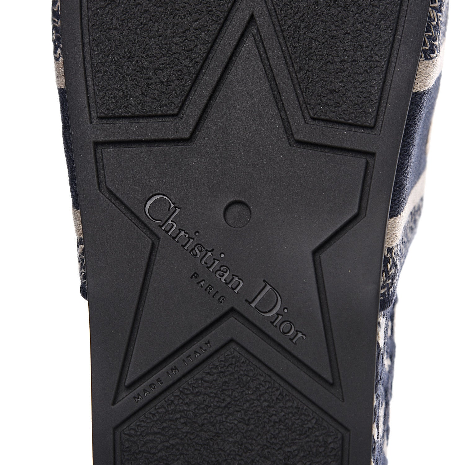 Christian Dior Oblique D-Way Platform Sandal 38 Deep Blue 7 of 9