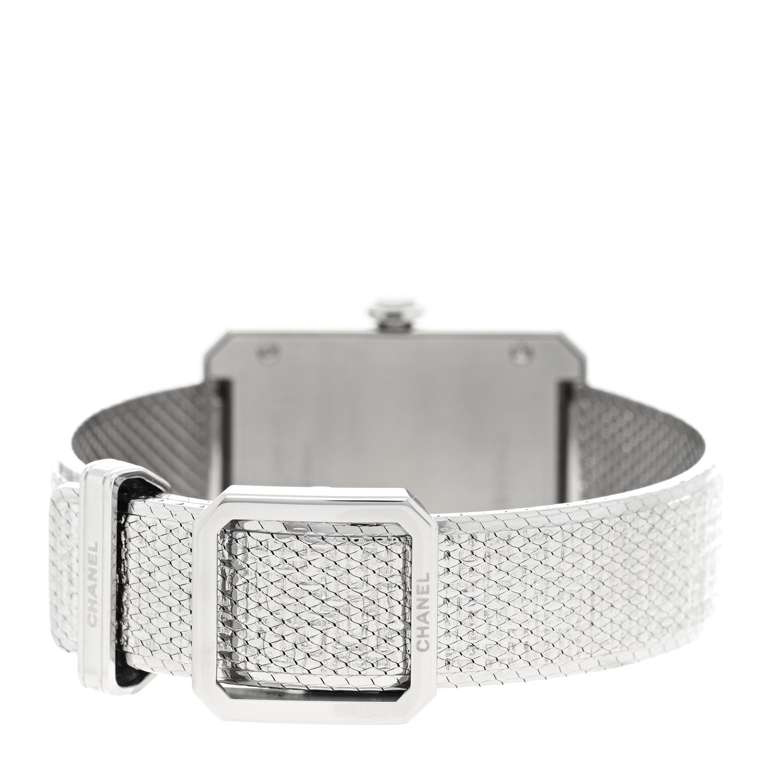 Chanel Stainless Steel 26mm Boy-friend Tweed Quartz Watch Black 3 of 6