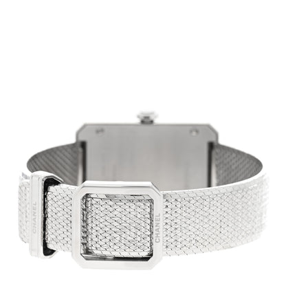 Chanel Stainless Steel 26mm Boy-friend Tweed Quartz Watch Black 3 of 6