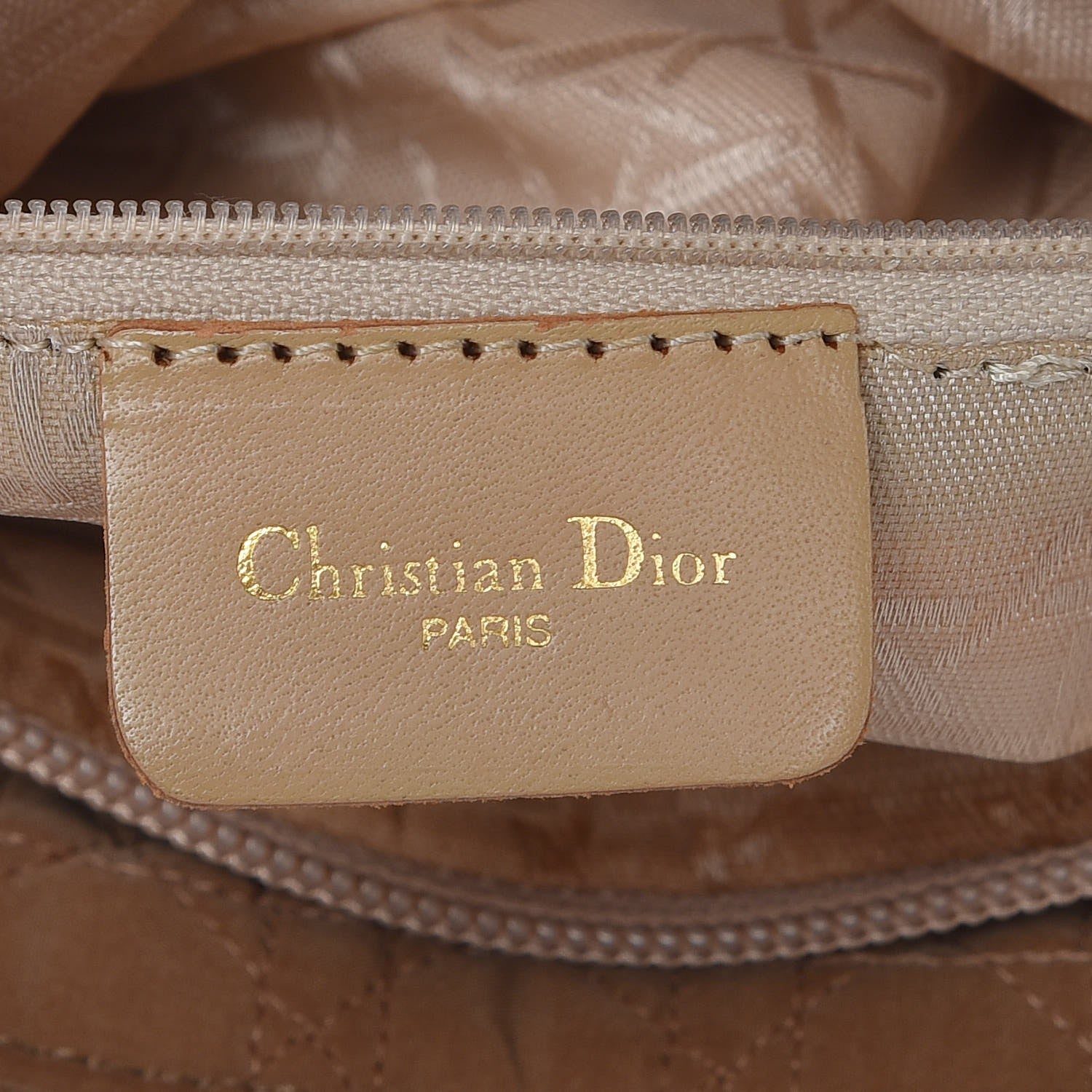 Christian Dior Nylon Cannage Medium Lady Dior Brown 6 of 16