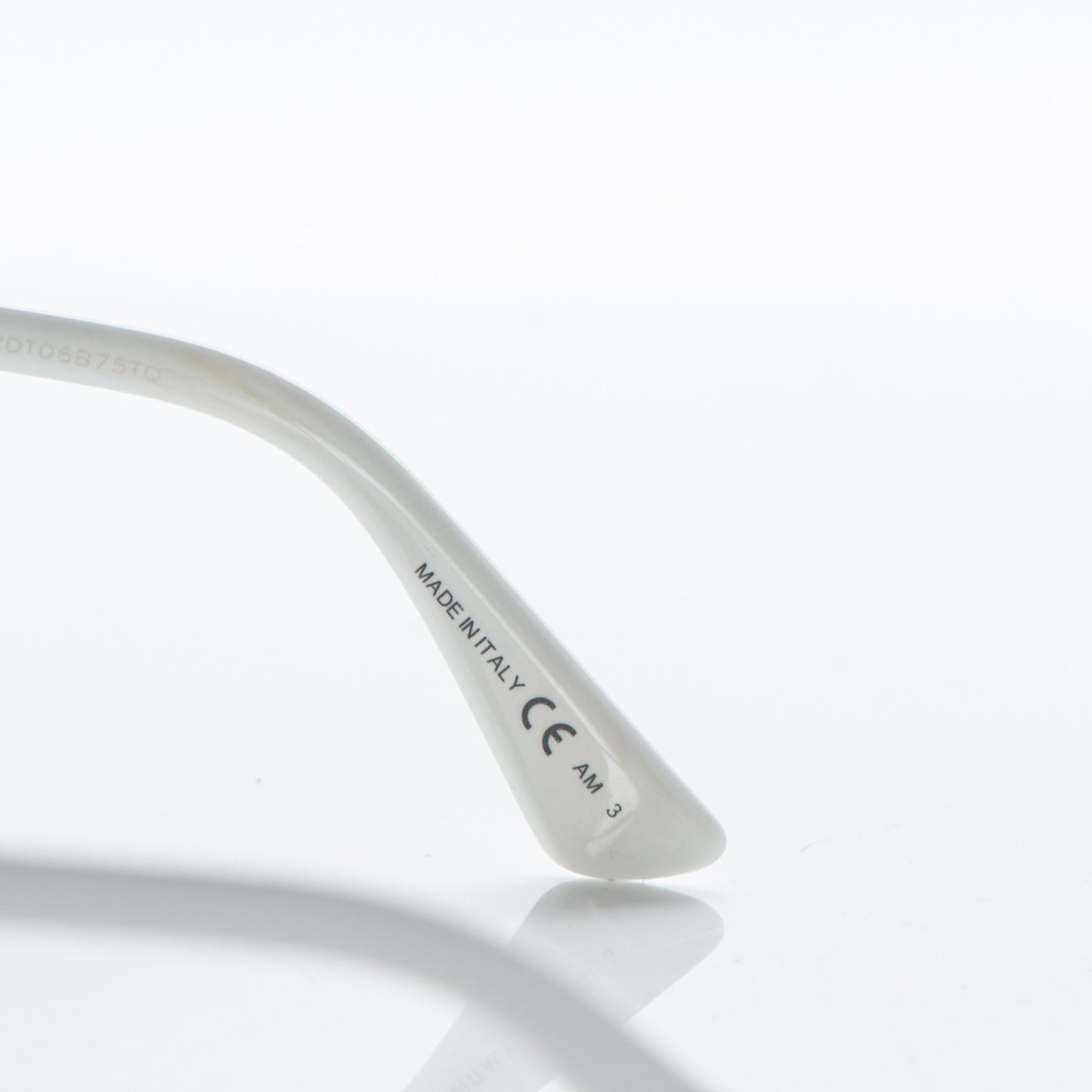 Reflected Sunglasses White