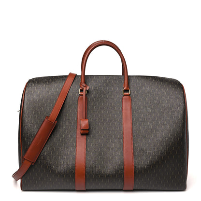 Saint Laurent Canvas Smooth Calfskin Le Monogramme 72H Duffle Chestnut 1 of 8