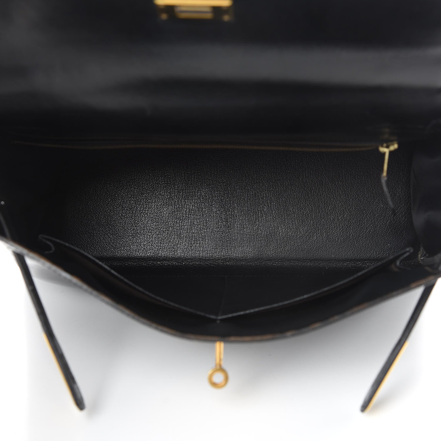 Hermes Box Kelly Retourne 32 Black 6 of 19
