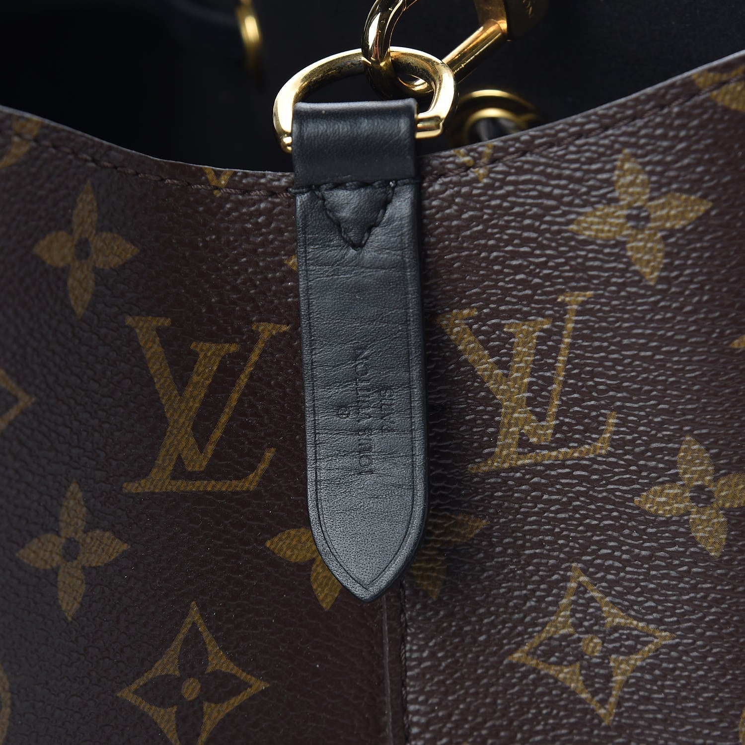 Louis Vuitton Monogram Neonoe MM Black 8 of 9