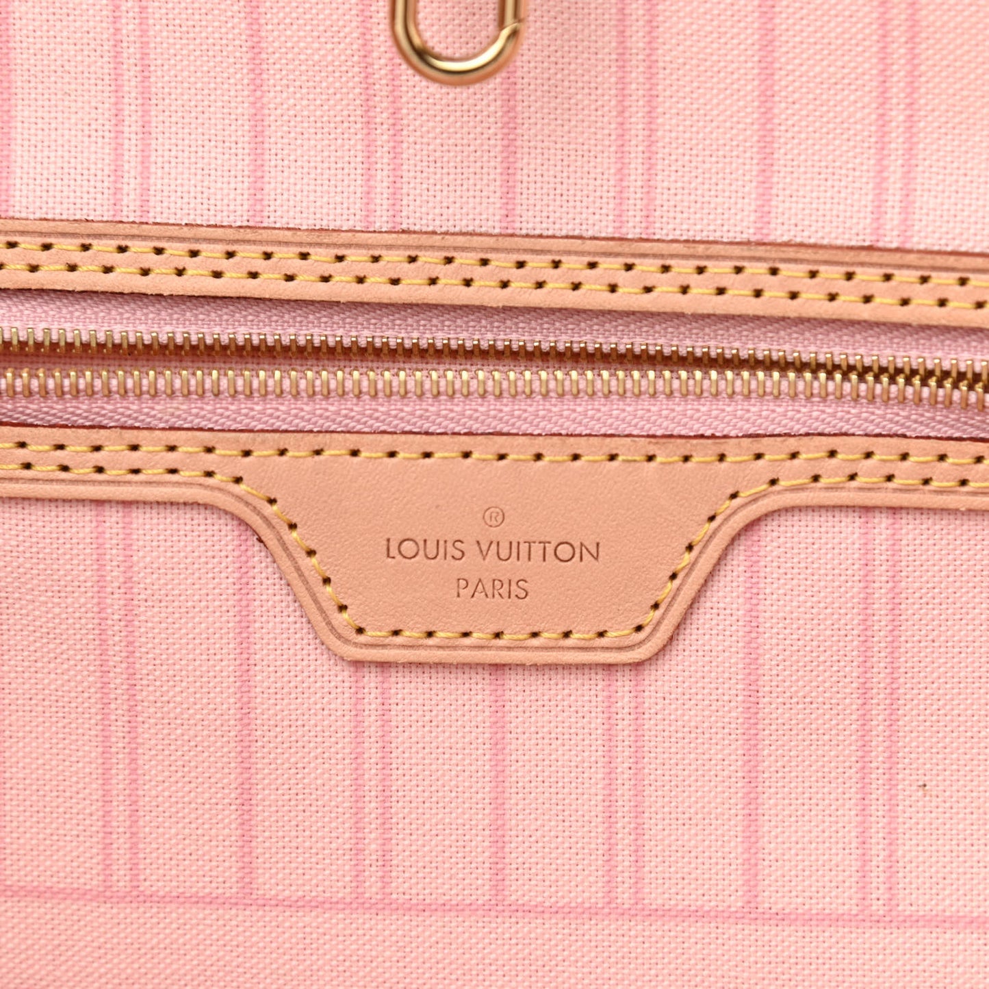 Damier Azur Neo Neverfull MM Rose Ballerine