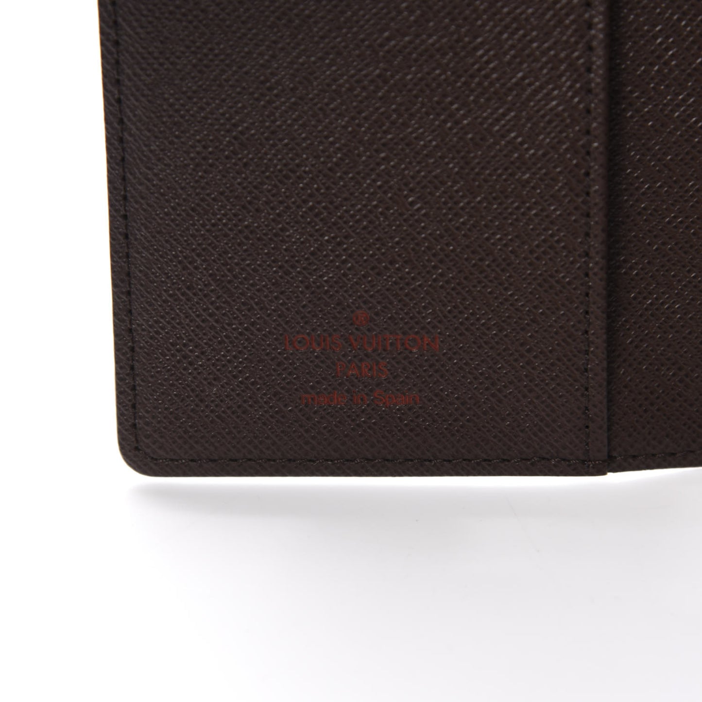 Damier Ebene Small Ring Agenda Cover