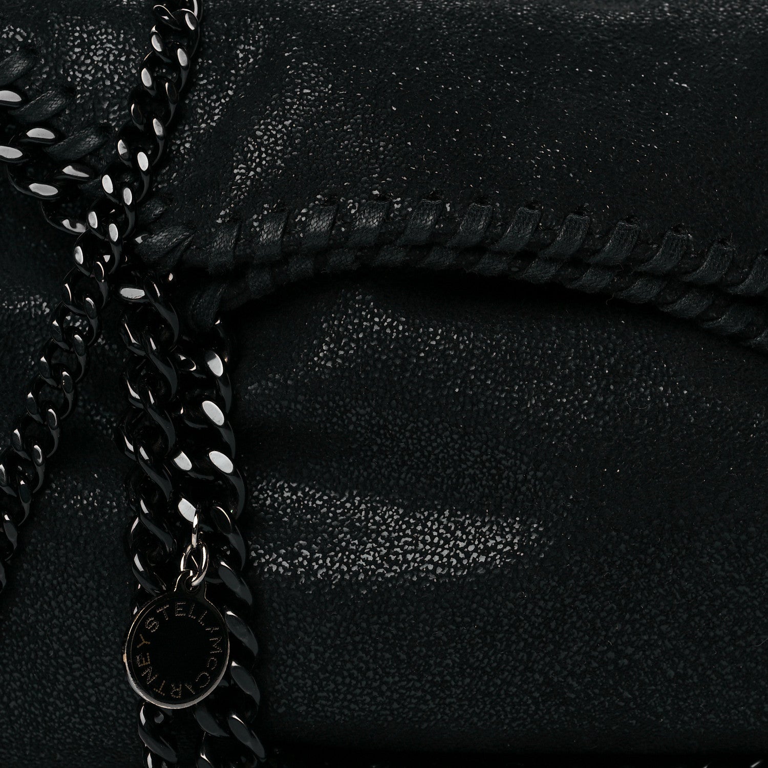 Stella McCartney Shaggy Deer Falabella Mini Crossbody Bag Black 6 of 8